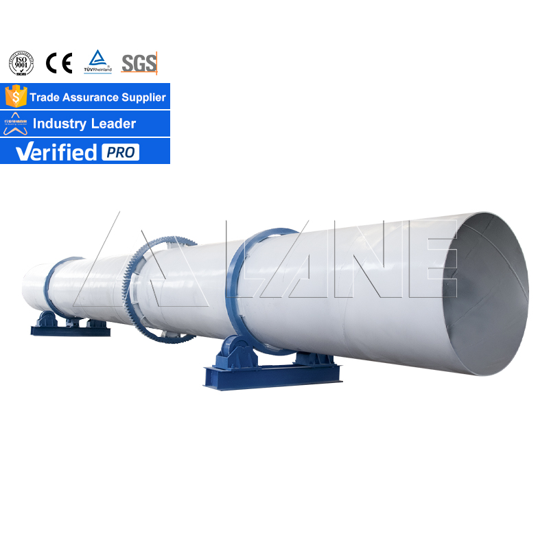 Drum cooling dryer