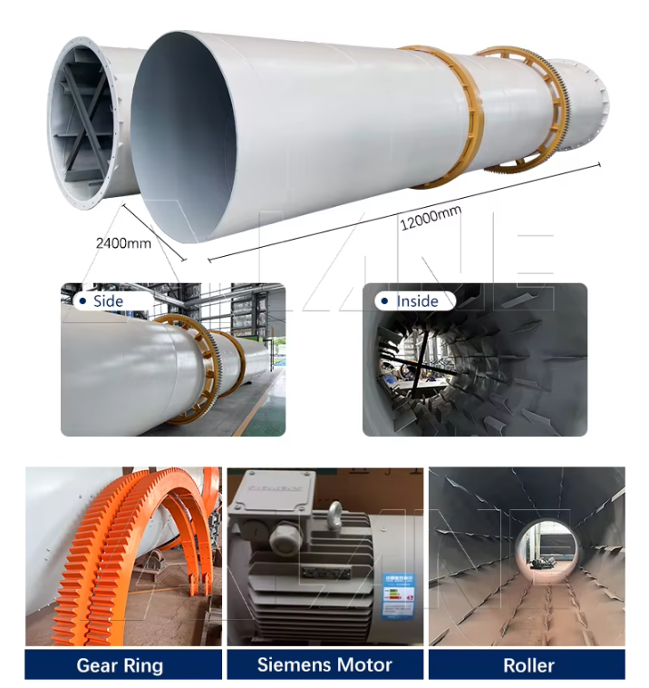 Drum cooling dryer-1