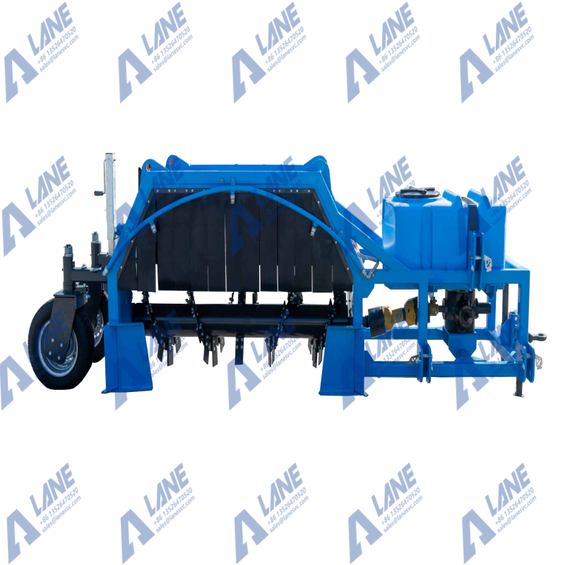 Compost Turners in SSP Fertilizer Production Lines