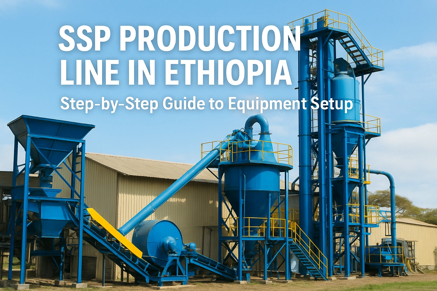 SSP Production Line in Ethiopia: Step-by-Step Process and Equipment Setup