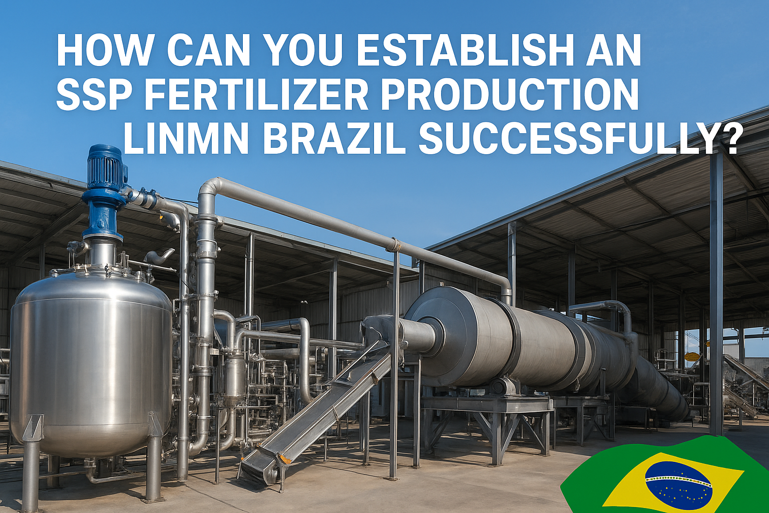 How Can You Establish an SSP Fertilizer Production Line in Brazil Successfully?