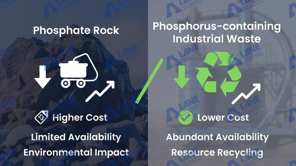 Phosphorus-containing Industrial Waste for SSP Production